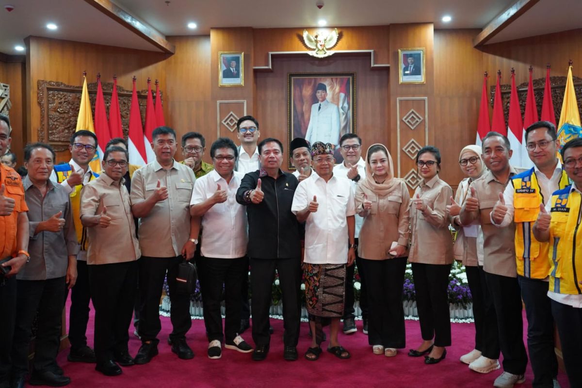 Koster sampaikan tantangan pembangunan Bali ke Komisi V DPR