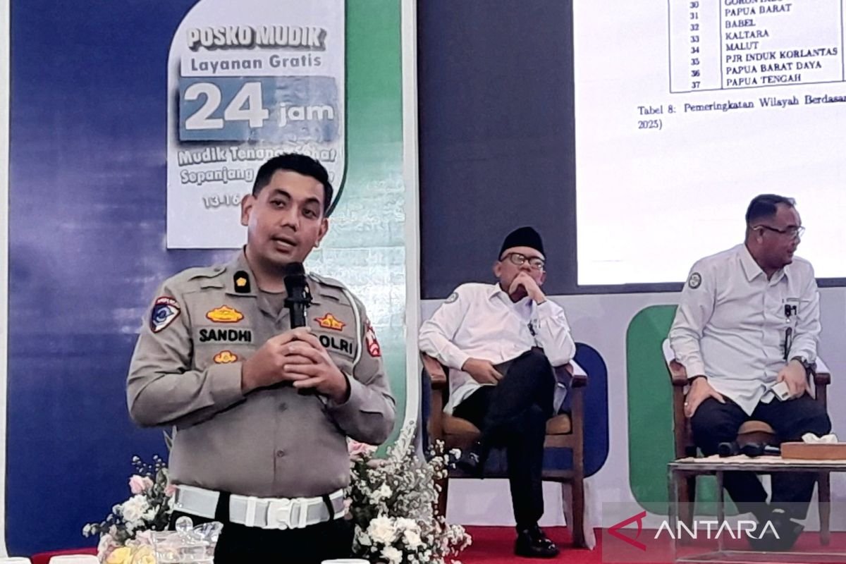 Jangan tunggu sampai "rest area", segera menepi jika lelah saat mudik