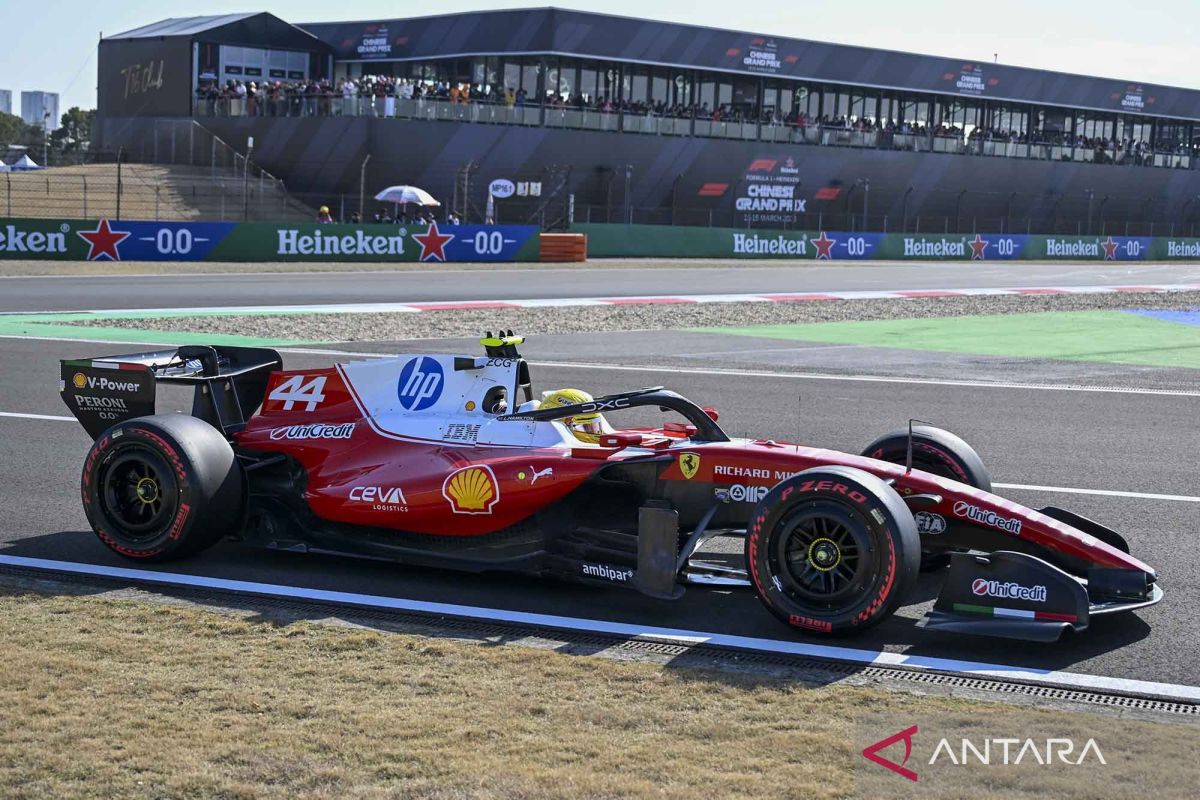 Hamilton sebut Ferrari mulai menunjukkan kemajuan jelang GP China