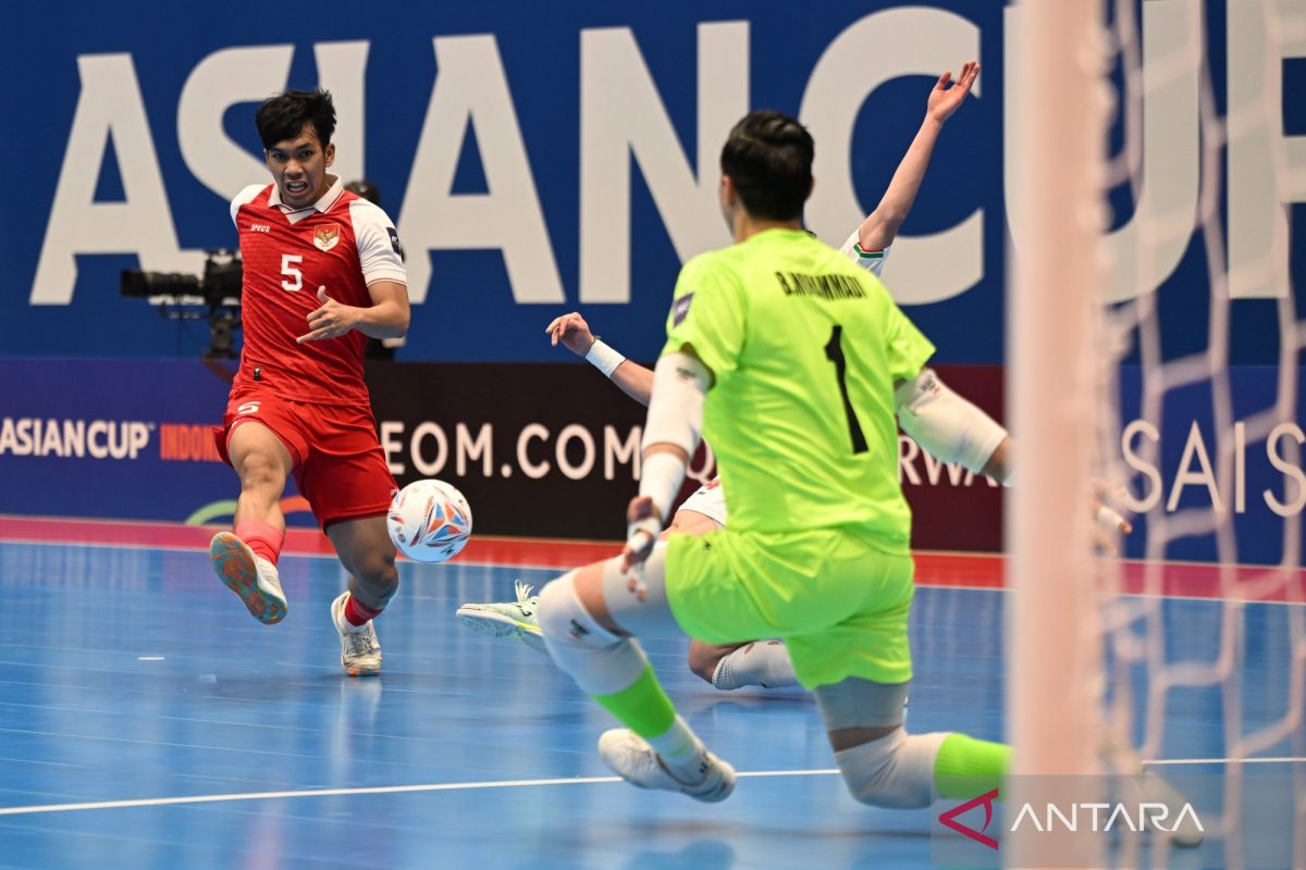 Indonesia gagal juarai Piala Asia Futsal 2026 usai takluk dari Iran