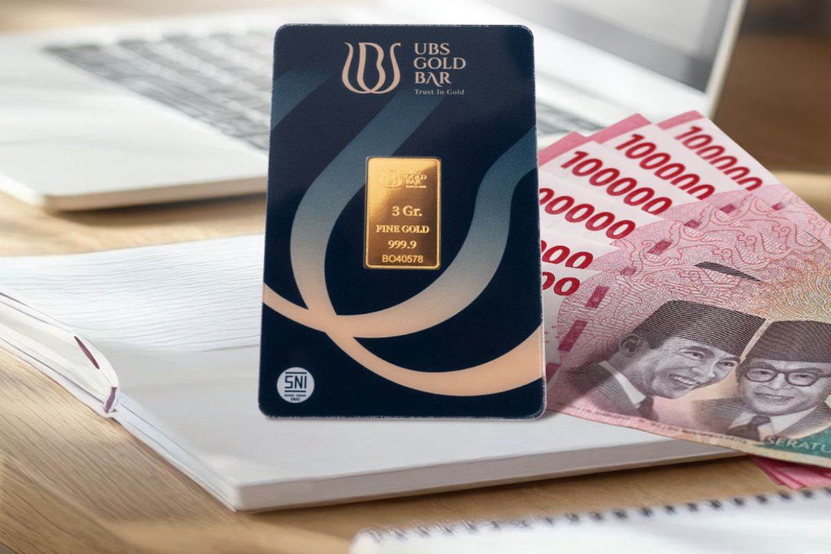 Emas UBS Rp3,105 juta/gr dan Galeri24 Rp3,091 juta/gr pada Minggu pagi