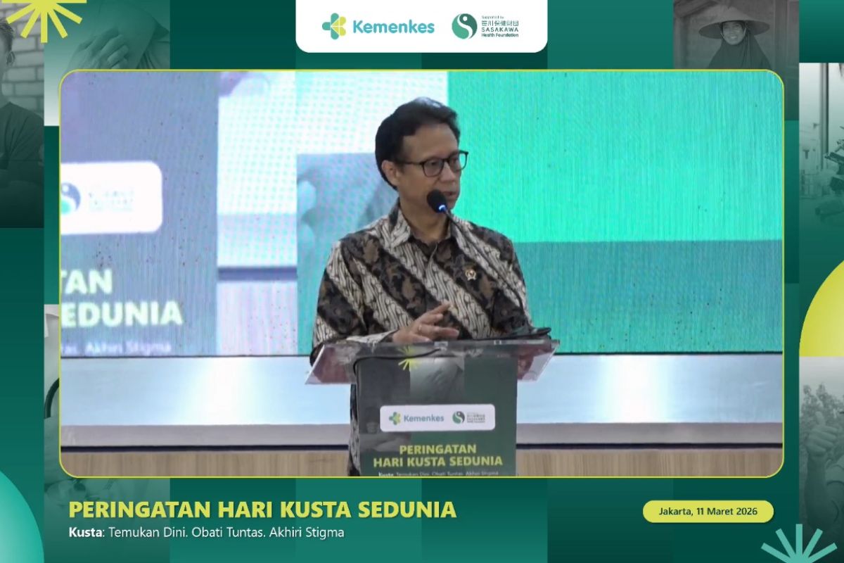 Menkes: Gencarkan skrining-surveilans kusta guna eliminasi penyakit