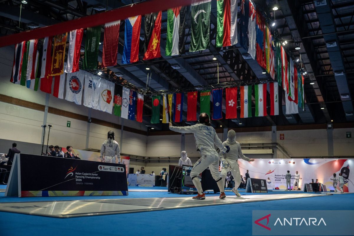 China juara umum Kejuaraan Asia Anggar Kadet dan Junior 2026