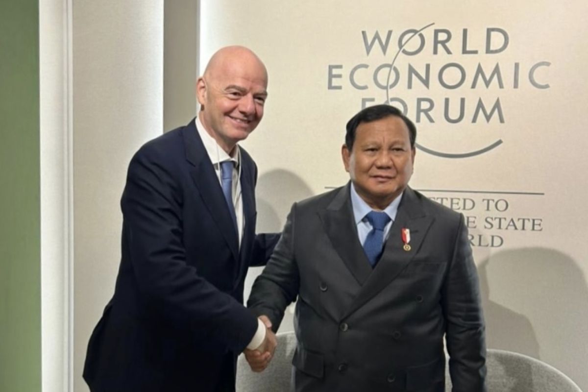 Di WEF Davos, Prabowo diundang FIFA hadiri Piala Dunia 2026 di AS