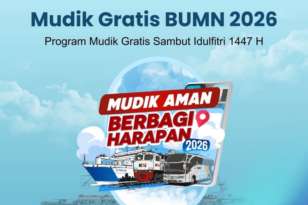 Mudik gratis BUMN 2026 berangkatkan lebih dari 100 ribu pemudik