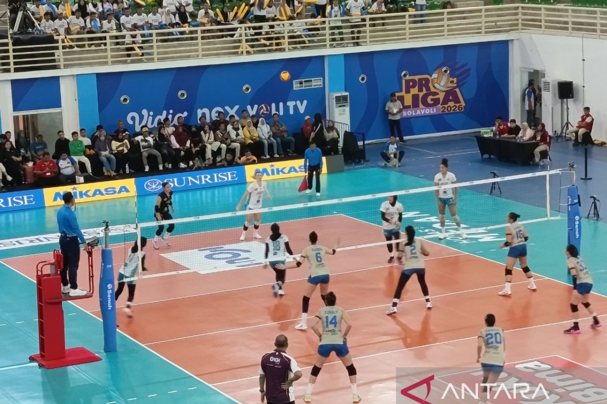 Jakarta Electric kalahkan Bandung BJB  melalui duel seru