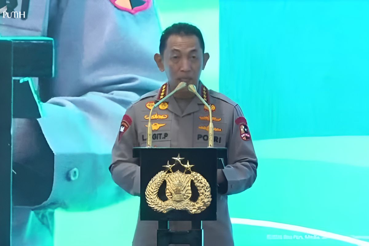 Hoaks! Kapolri klarifikasi barang bukti sabu 30 kg menguap akibat cuaca ekstrem