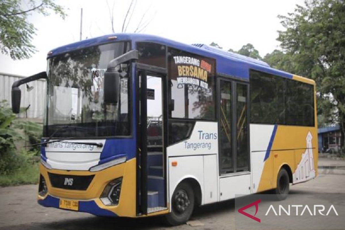 Pemkot Tangerang gratiskan layanan transportasi Bus Tayo hari ini