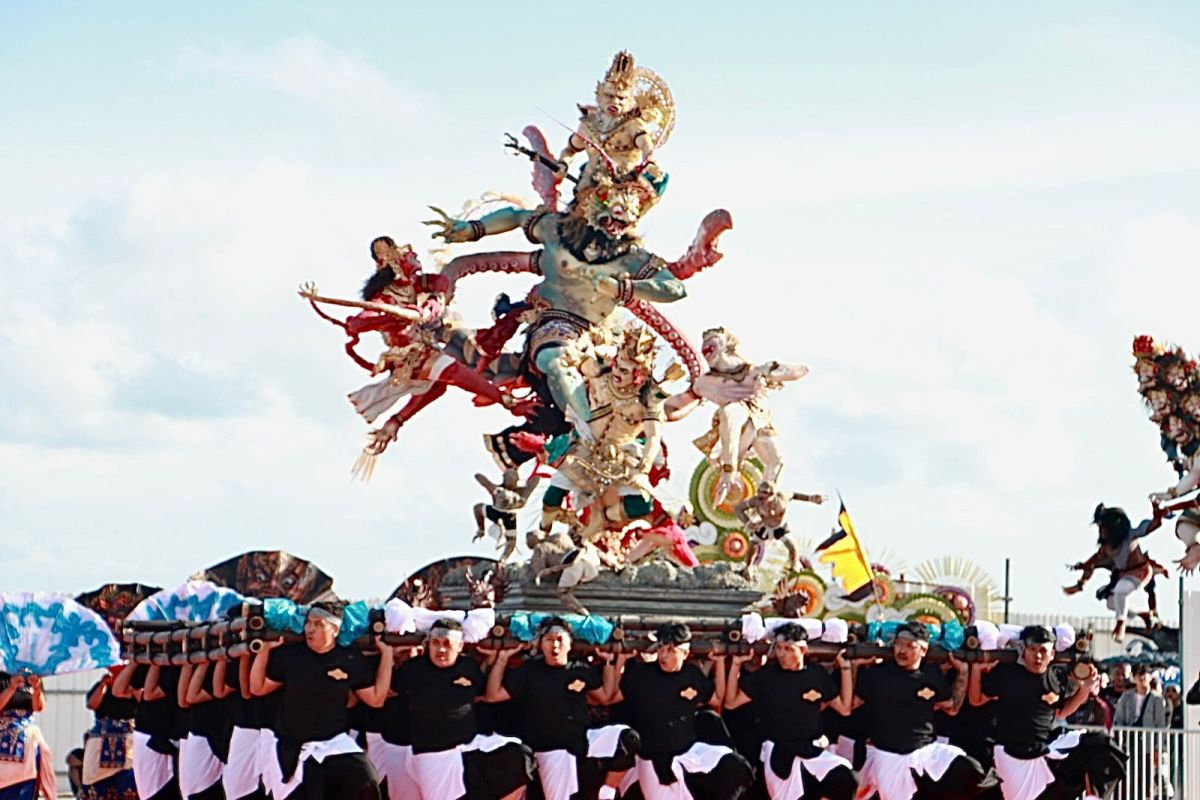 Polresta Denpasar kerahkan 1.200 personel amankan pawai ogoh-ogoh