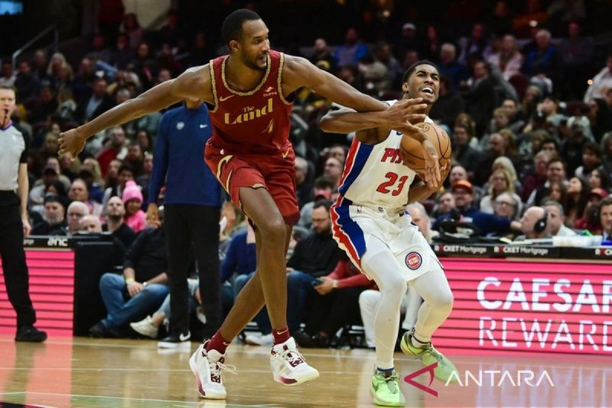 Cavaliers tundukkan Pistons 113-109