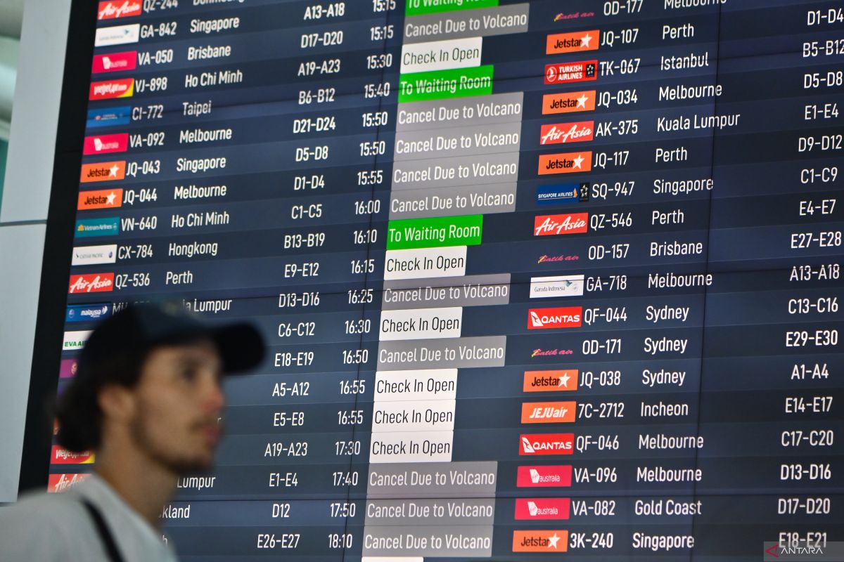 Gangguan penerbangan picu kerugian sektor wisata