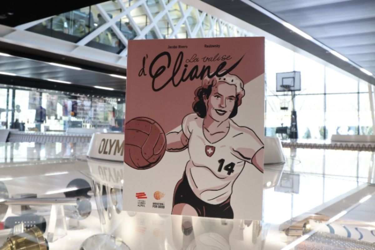 Komik La Valise d'Eliane angkat kisah Piala Dunia Basket Putri 1953
