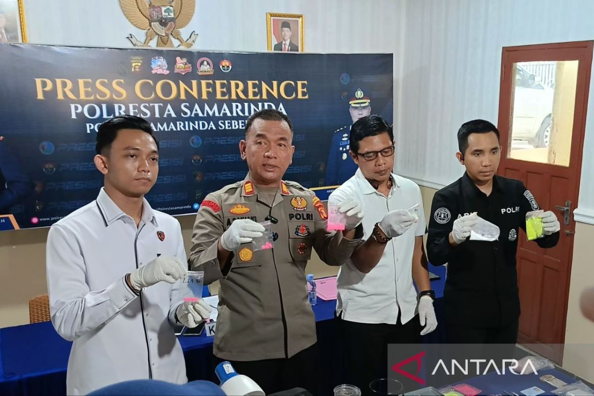 Polisi bongkar industri rumahan narkotika  di Samarinda