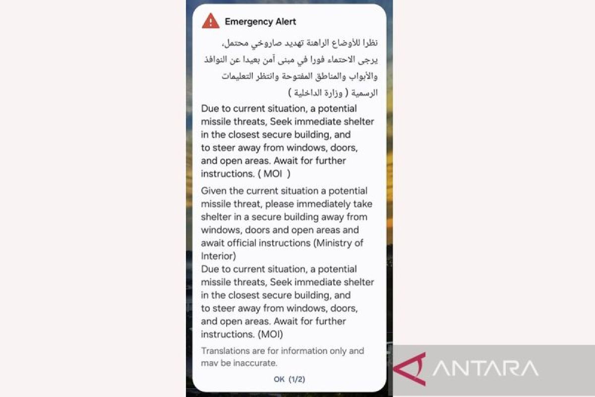 KBRI Abu Dhabi tetapkan siaga III respons situasi di  Timur Tengah