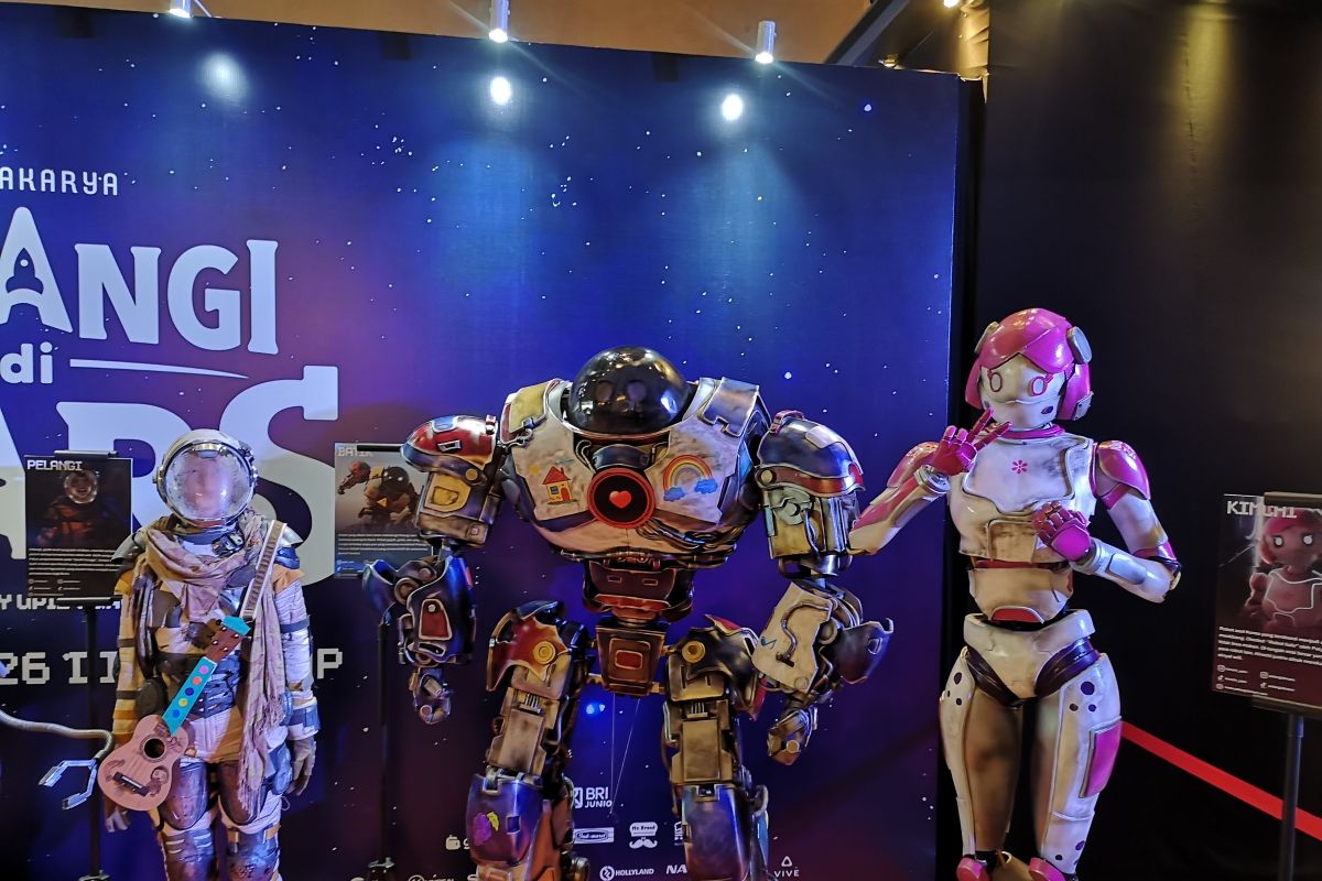 Terungkap, wajah pengisi suara robot-robot di film Pelangi di Mars