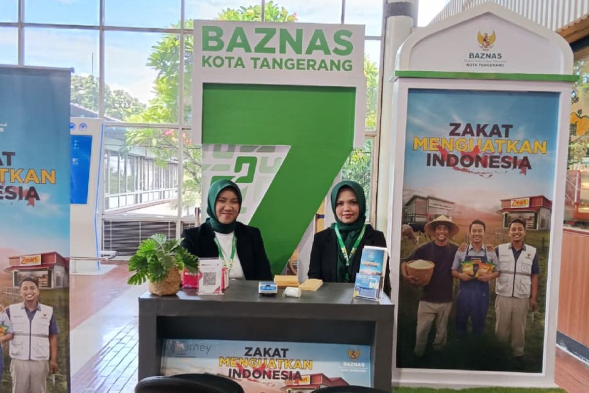 Baznas Tangerang buka gerai layanan zakat di Bandara Soetta