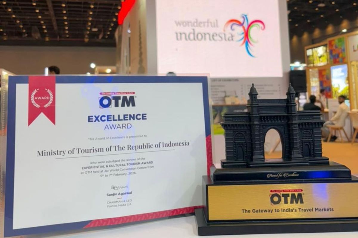 Indonesia raih penghargaan dalam ajang OTM Mumbai 2026