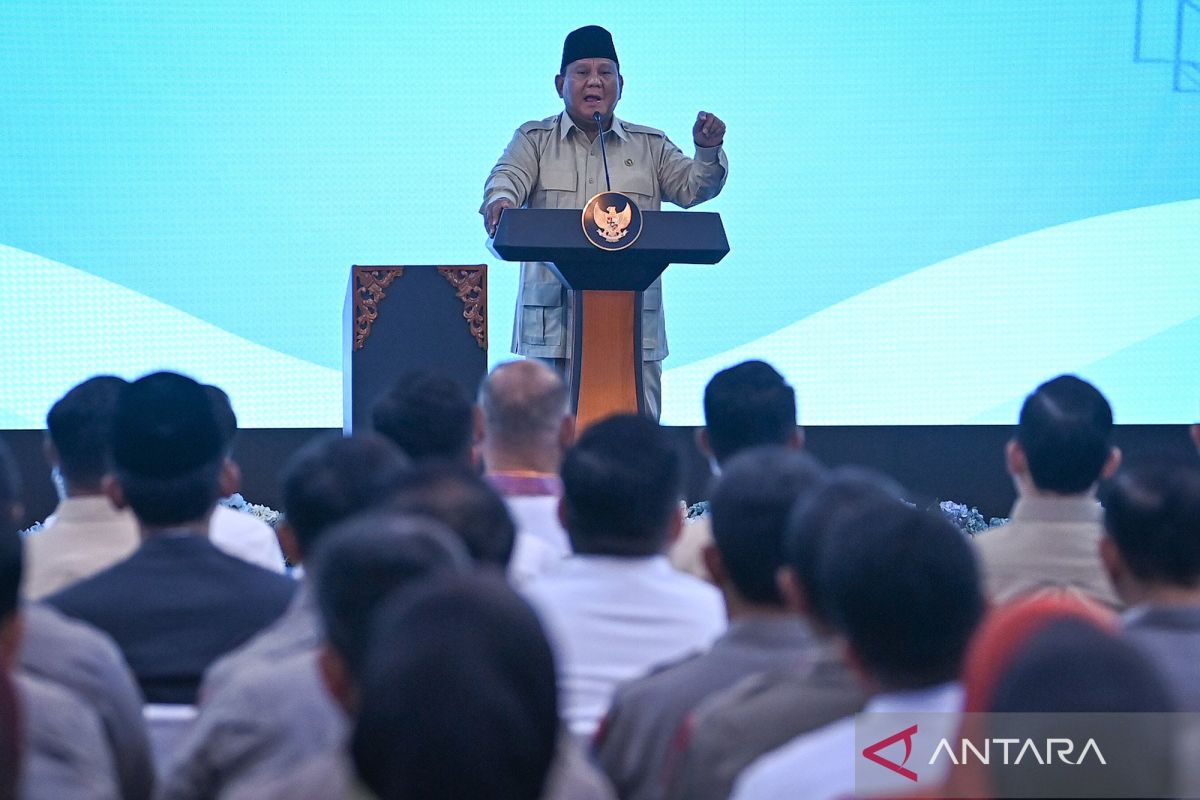 Prabowo: Polri lahir dari rakyat dan harus tetap jadi polisi rakyat