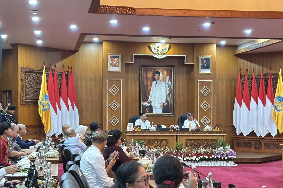 Luhut sasar Bali buat percepat transformasi digital pemerintah
