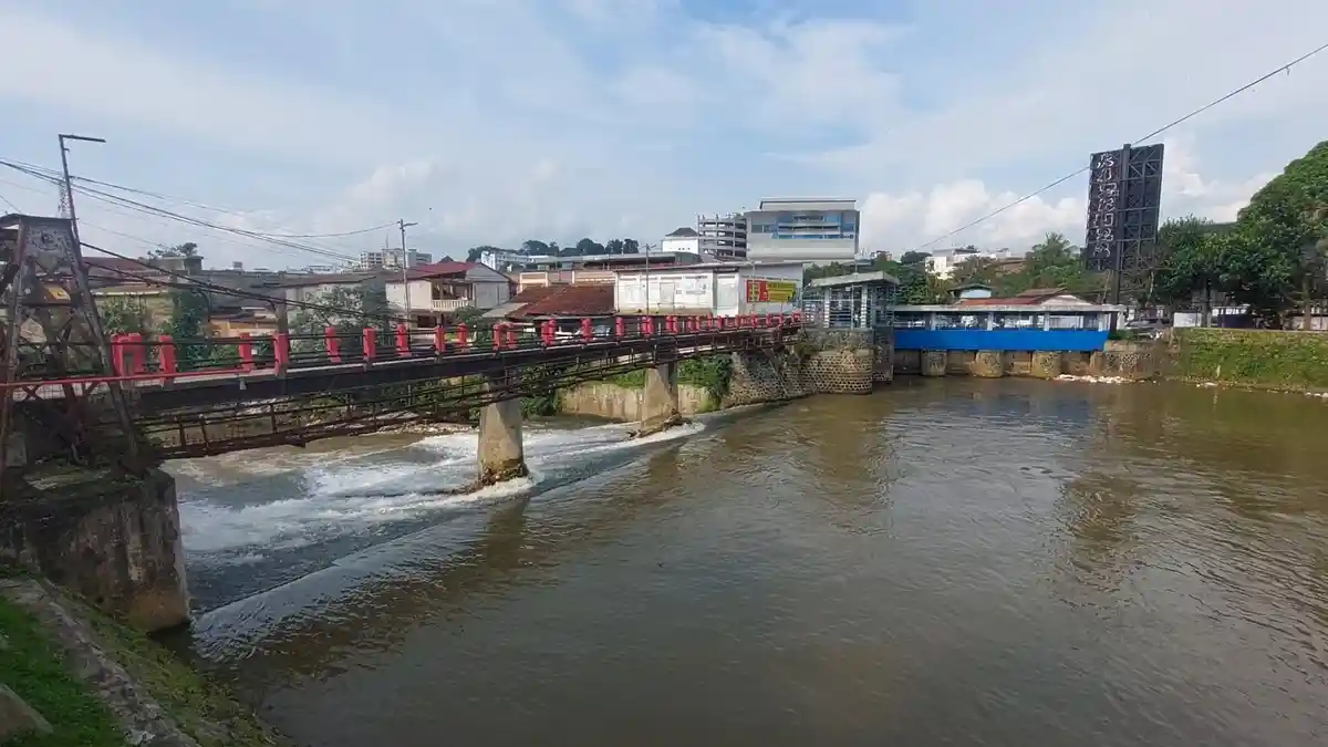 Kota Bogor Sempat Diguyur Hujan, Begini Tinggi Muka Air Bendung Cisadane Sore Ini