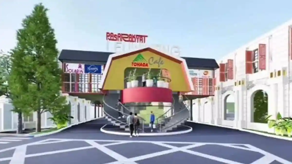 Tak Hanya Dibangun Ulang Pascakebakaran, Pasar Leuwiliang Bogor Akan Dilengkapi Bioskop