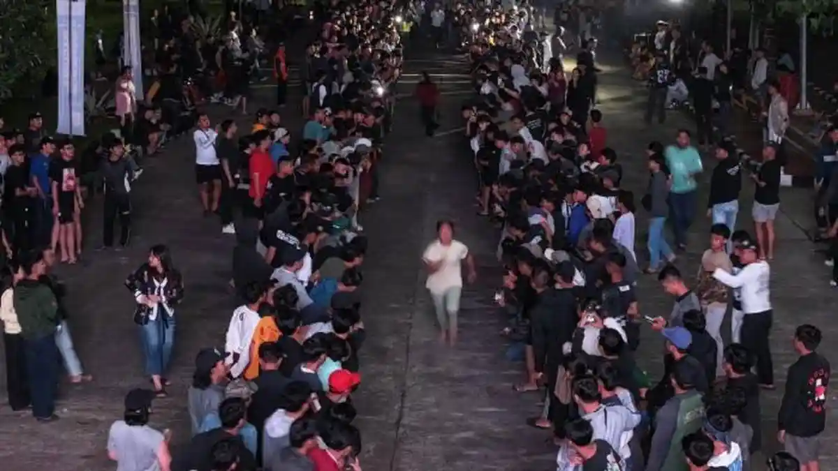 Balap Lari di Stadion Pakansari Bogor Diapresiasi Polda Jabar, Diikuti Kapolres Daerah Lain