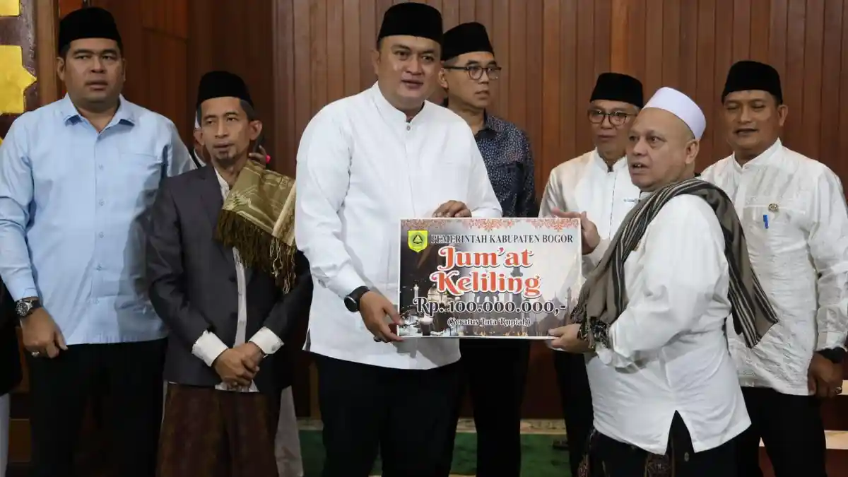 Jelang Bulan Ramadhan, Pemkab Bogor Guyur 40 Masjid dengan Bantuan Uang Rp100 Juta