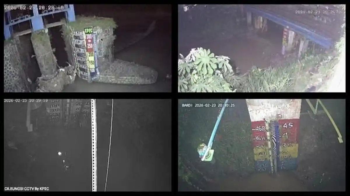 Update TMA Sungai Cikeas dan Cileungsi Bogor Senin Malam, Tak Ada Peringatan Banjir