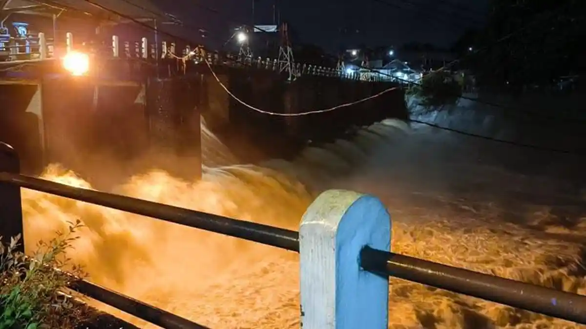 UPDATE Kondisi Terbaru Bendung Katulampa Pagi Ini: TMA 70 Cm, Cuaca Mendung