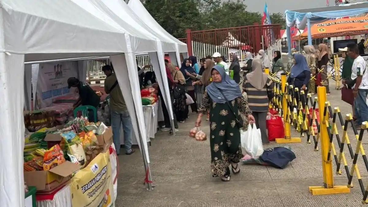 Jaga Stabilitas Harga Jelang Lebaran, Polres Bogor Gelar Gerakan Pangan Murah bagi Masyarakat