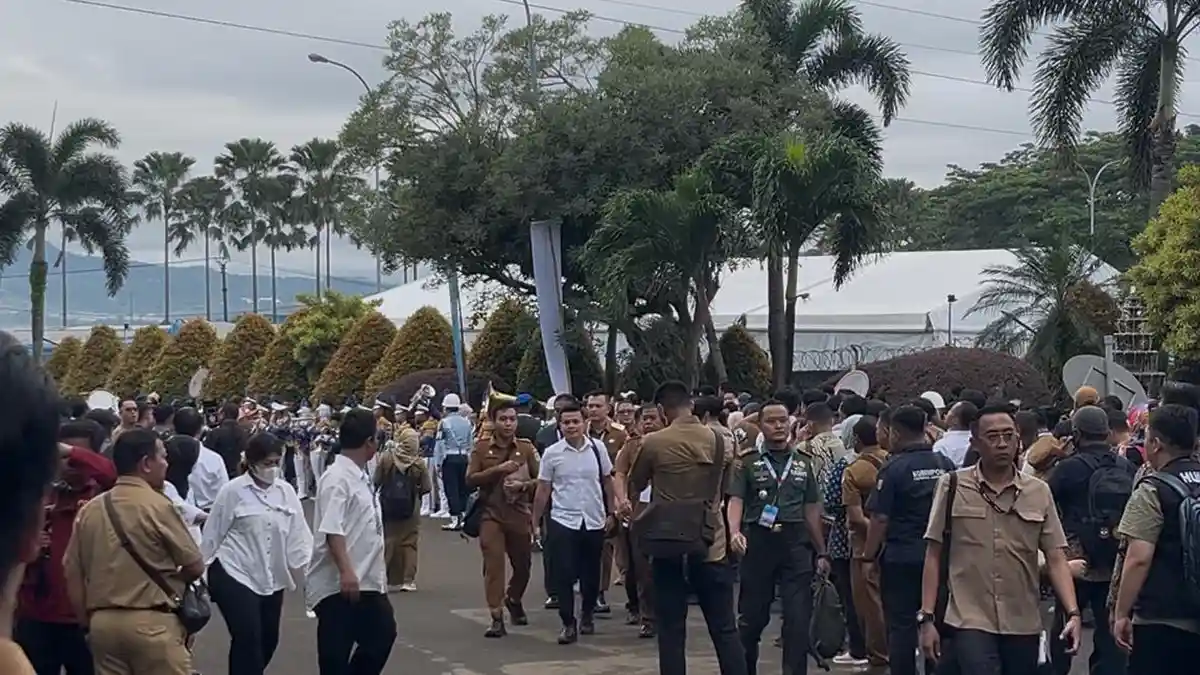 Kemendagri Gelar Rakornas Pemerintah Pusat dan Daerah, Begini Suasana Terkini di SICC Bogor