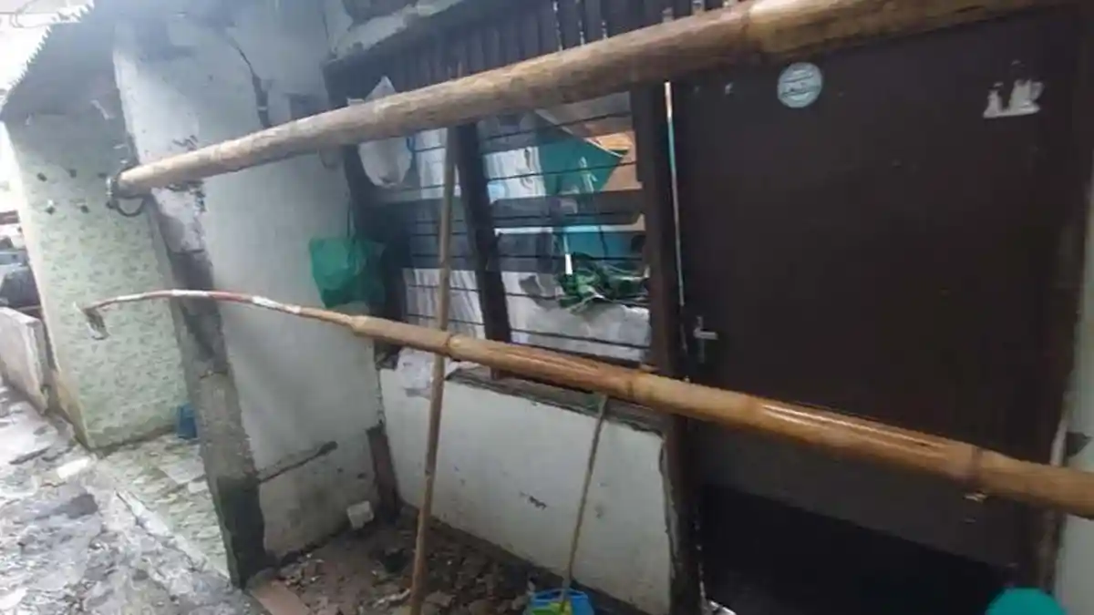 Penampakan Rumah Lokasi Kebakaran yang Tewaskan Balita di Bogor, Dinding Nyaris Roboh Imbas Ledakan