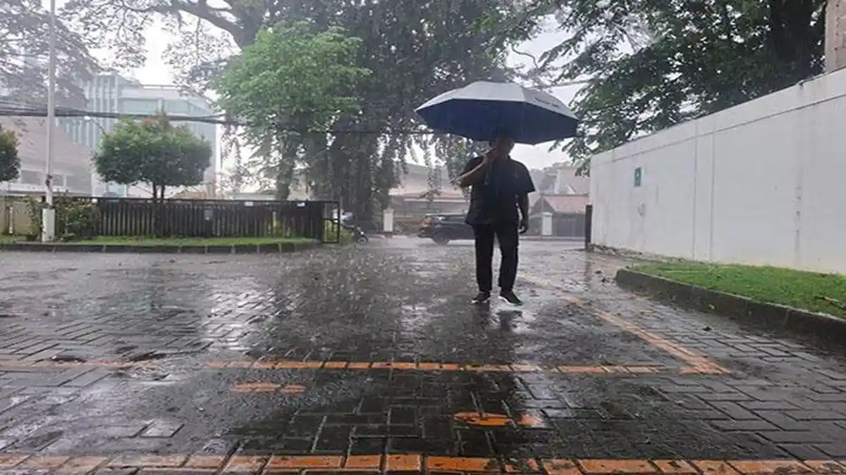 Sore Ini Wilayah Bogor Diguyur Hujan Deras, Waspada Angin Kencang dan Pohon Tumbang