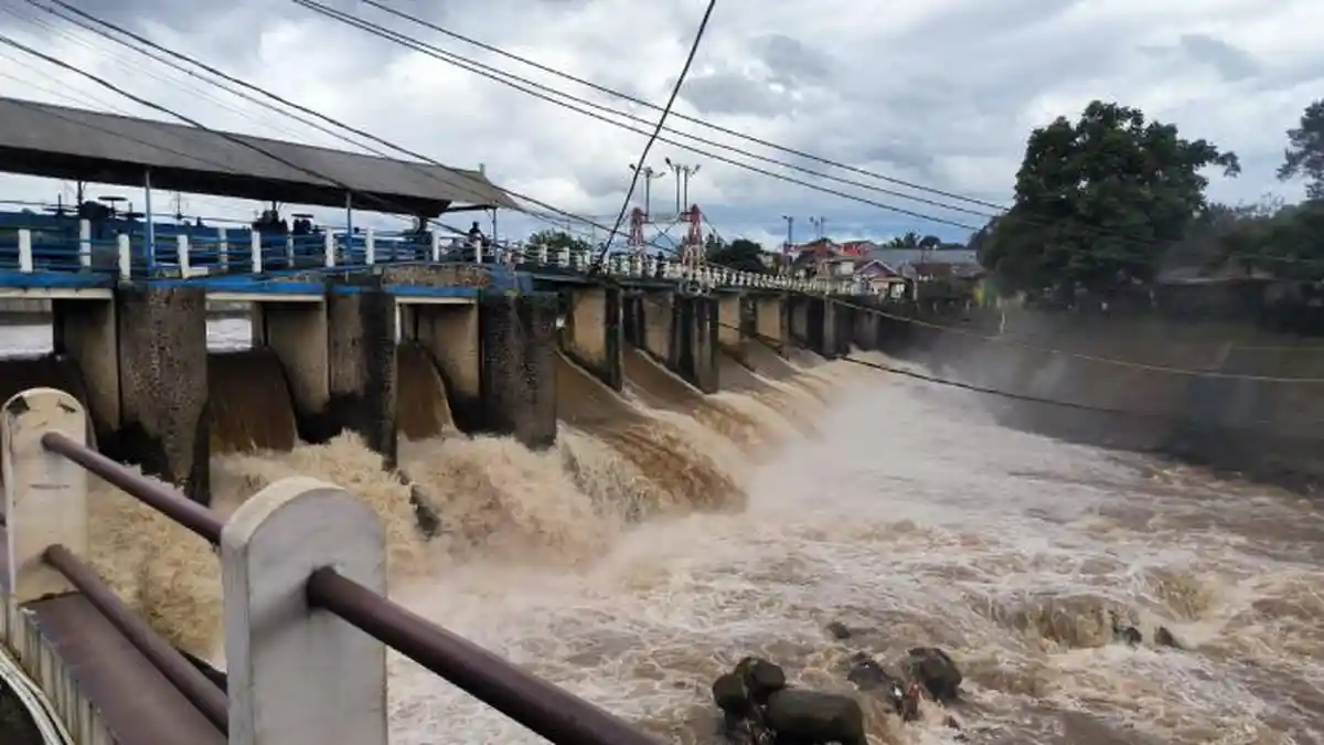 Update Bendung Katulampa Jumat 6 Maret 2026, Siaga 4 Setelah Kawasan Puncak Diguyur Hujan Sejak Pagi