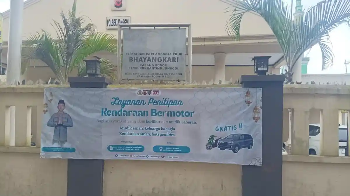 Tak Hanya Buka Penitipan Motor Gratis, Polsek Jonggol Bogor Juga Lakukan Patroli ke Rumah Pemudik