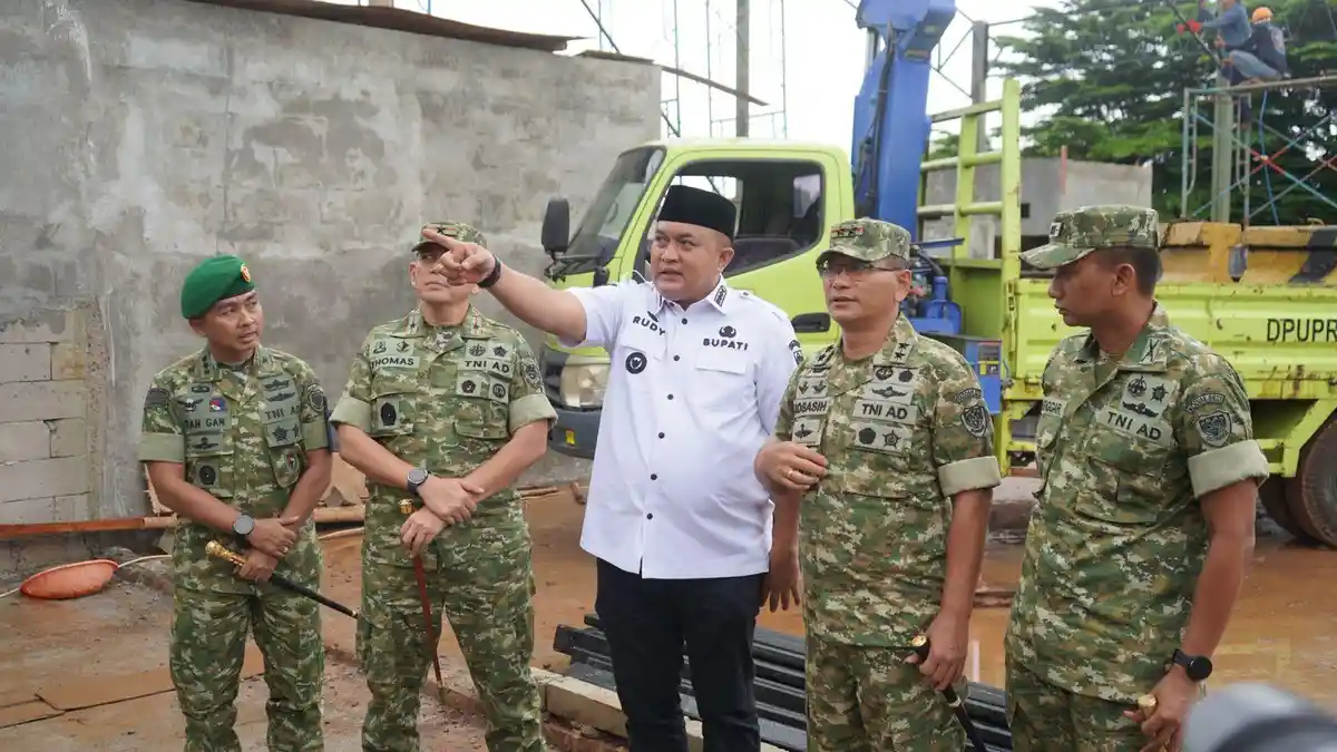 Koperasi Merah Putih Pakansari Segera Hadir, Bupati Bogor dan Pangdam Siliwangi Cek Lokasi Proyek
