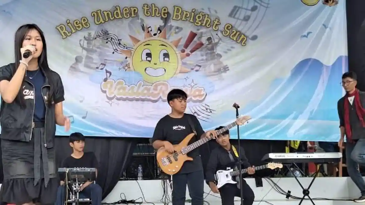 Pensi Vaslarawa di SMPN 9 Bogor Berlangsung Meriah, Band Vase Akhir Jadi Penutup Acara