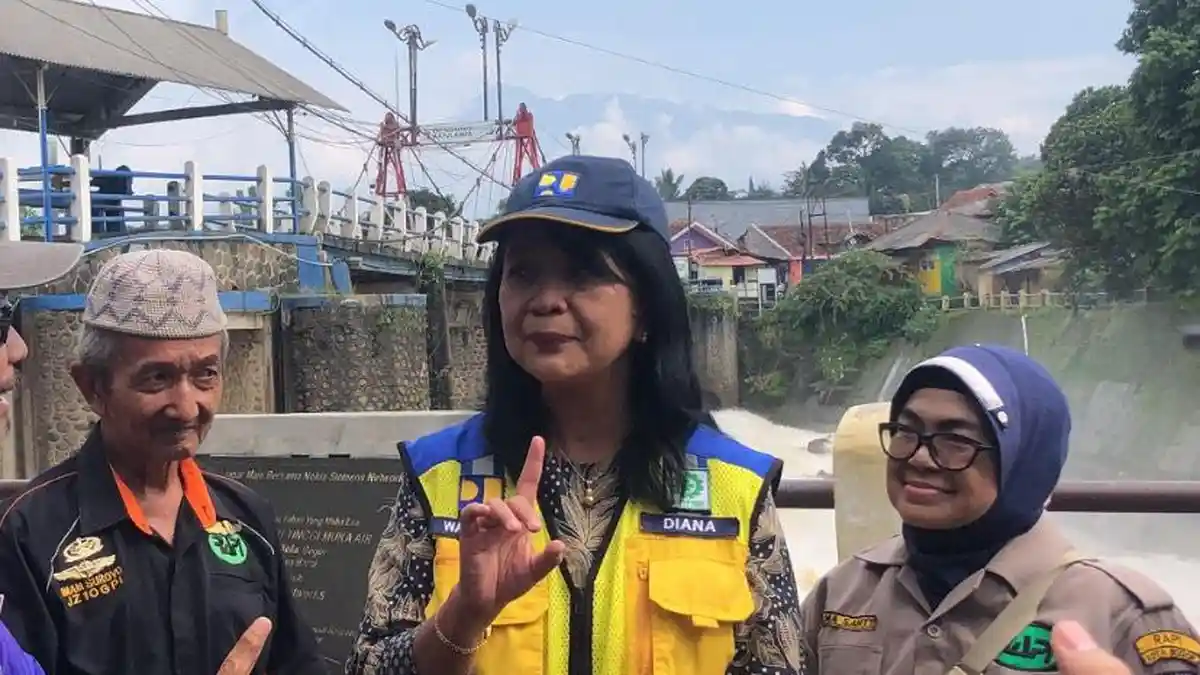 Wakil Menteri PU Cek Bendung Katulampa Kota Bogor, Opsi Pisahkan Jalur Motor Mencuat
