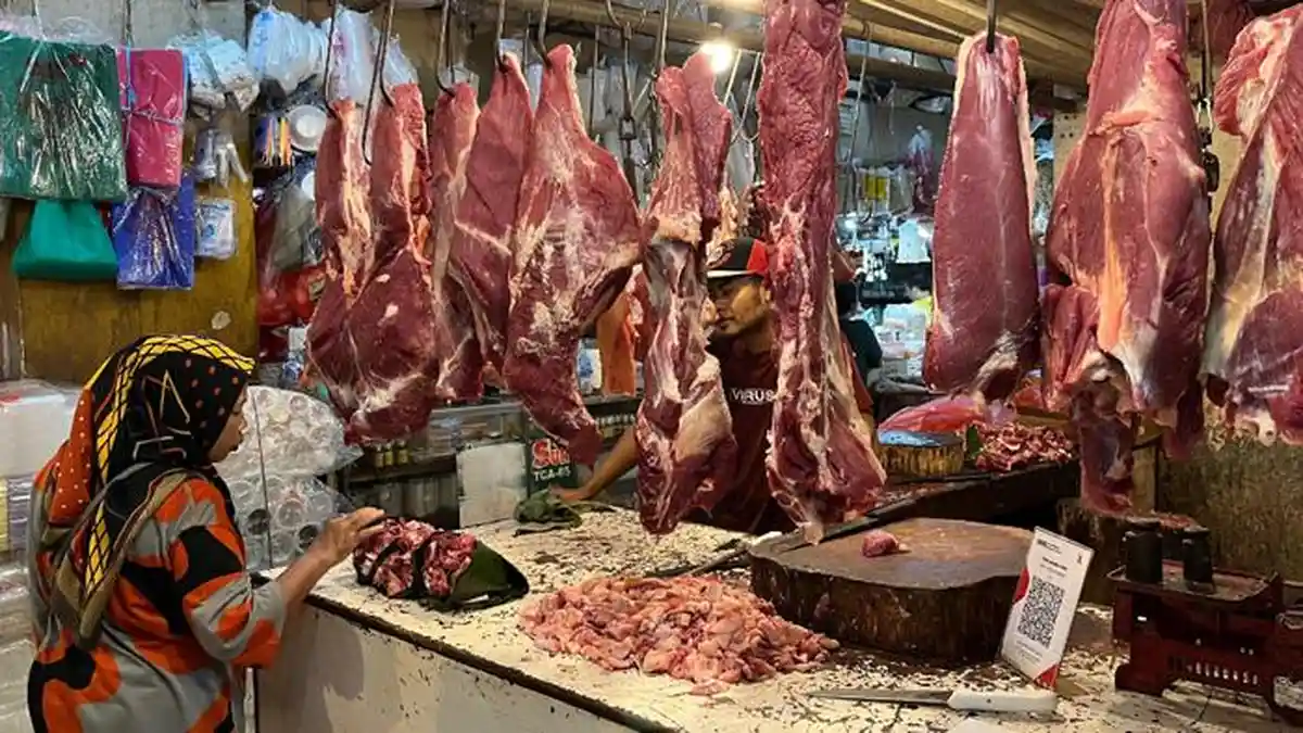 Sepekan Jelang Lebaran 2026, Harga Daging di Kota Bogor Tembus Rp150 Ribu