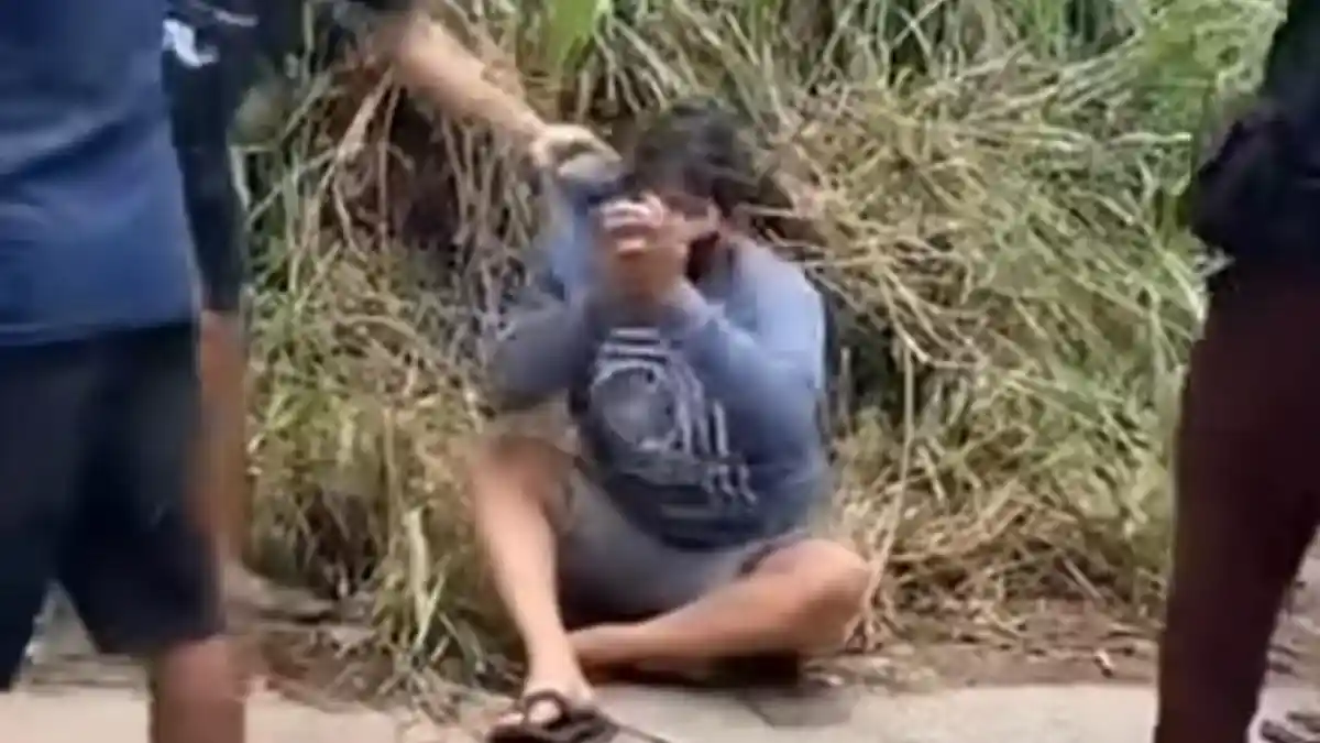 Kena Karma! Jambret Tas Ibu-ibu di Parung Bogor Diamankan Usai Tabrak Motor Hingga Terjatuh