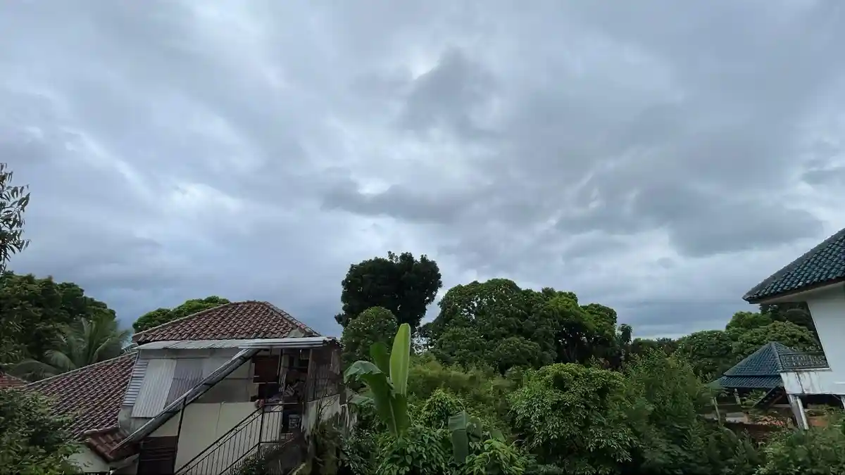 UPDATE Kondisi Cuaca Kota Bogor Senin 2 Februari 2026, Siang Potensi Hujan Sampai Sore