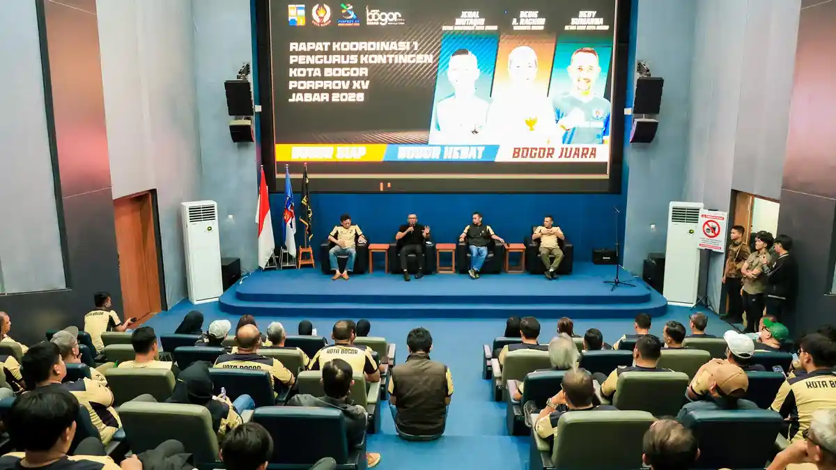 Jadi Tuan Rumah Porprov XV Jabar, Kota Bogor Siapkan 750 Atlet dan Incar 100 Medali Emas