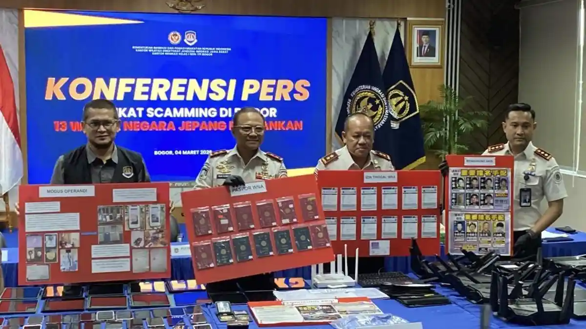 Sosok Pelaku Asal Jepang yang Ditangkap Imigrasi Bogor, Ada yang Berusia 25 Tahun