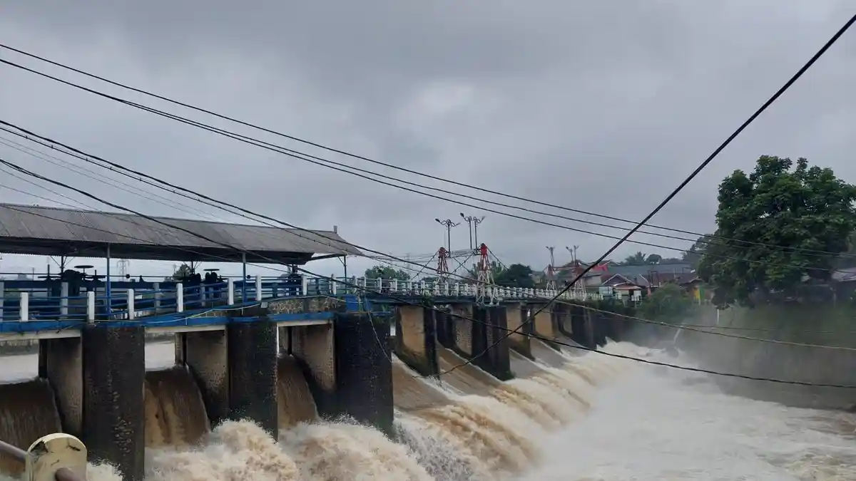 Update Bendung Katulampa Bogor 25 Januari 2026: Debit Ciliwung 60 CM, Status Siaga 4