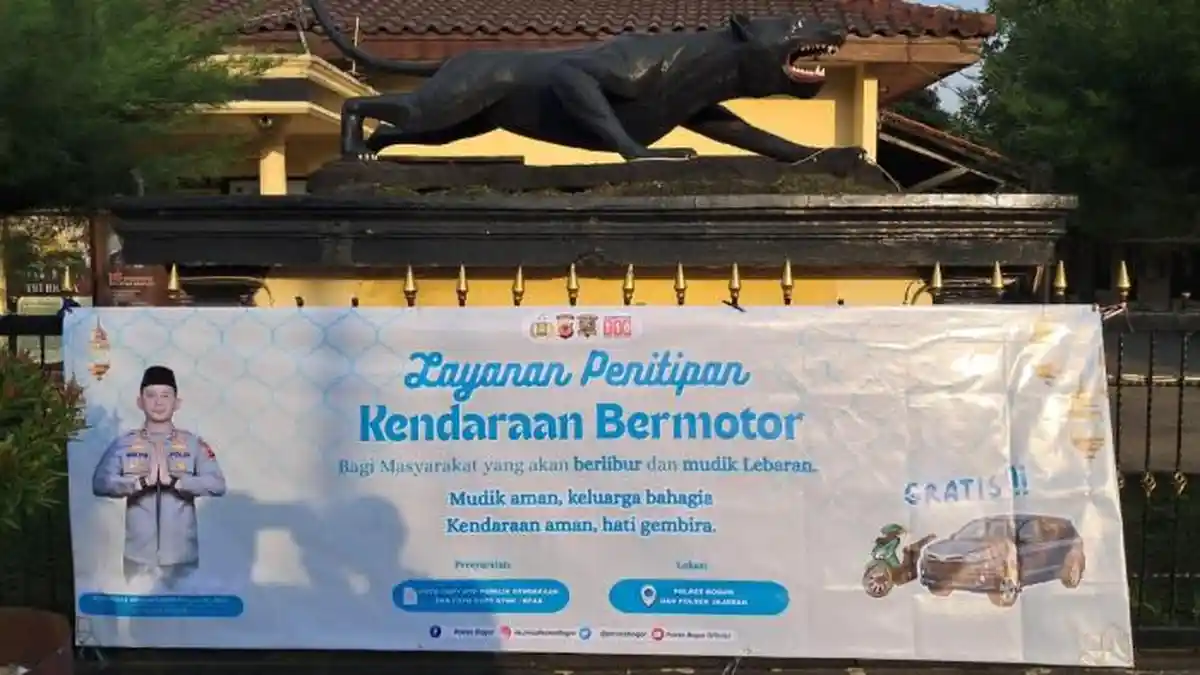 Polres Bogor Buka Penitipan Kendaraan Bagi Masyarakat yang Akan Mudik, Tanpa Pungutan Biaya