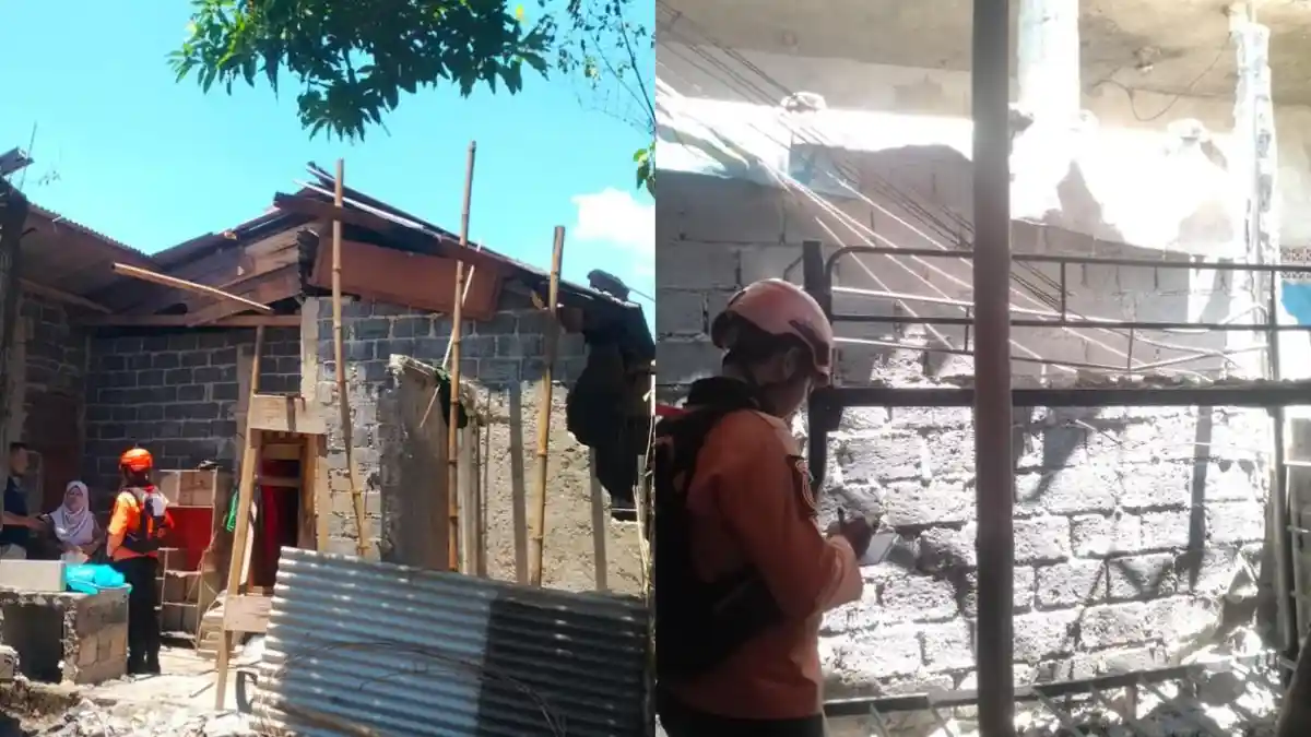 Belum Rampung, Rumah Warga Cibinong Bogor Rusak Imbas Cuaca, Penghuni Terpaksa Mengungsi