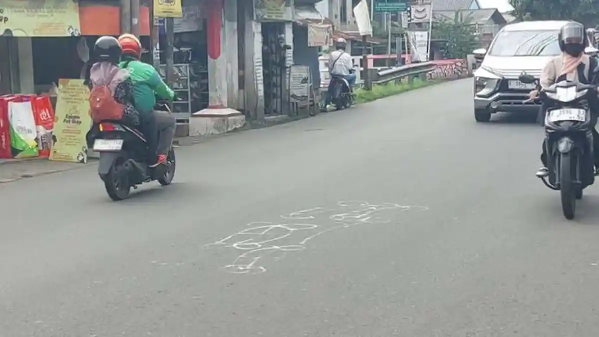Kronologi Pengendara Motor Tewas Tabrakan di Jalan Sumeru Kota Bogor, Nyalip Kendaraan di Depannya