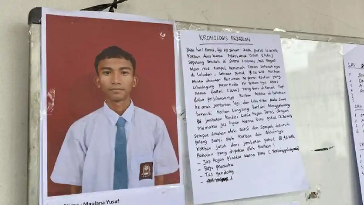 Pencarian Pelajar SMKN Ciomas Bogor yang Hanyut di Cisadane Bogor Dihentikan, Hasilnya Masih Nihil