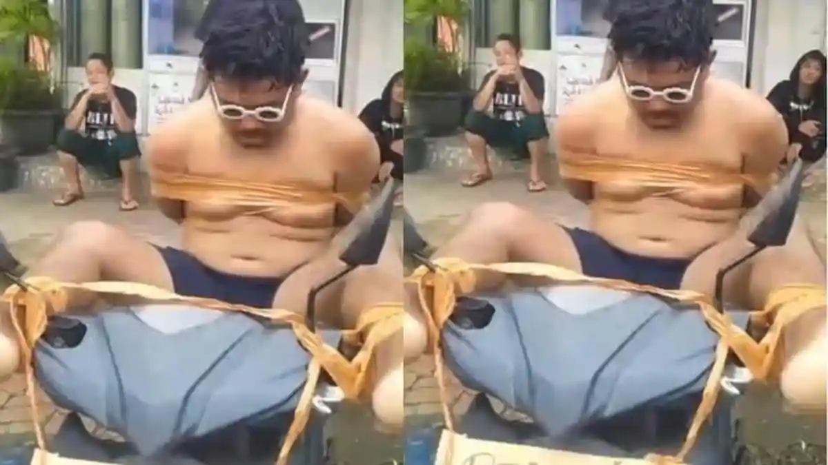 Kepergok Curi Kotak Amal, Pria di Gunungputri Bogor Dibikin Jera dengan Cara Tak Biasa