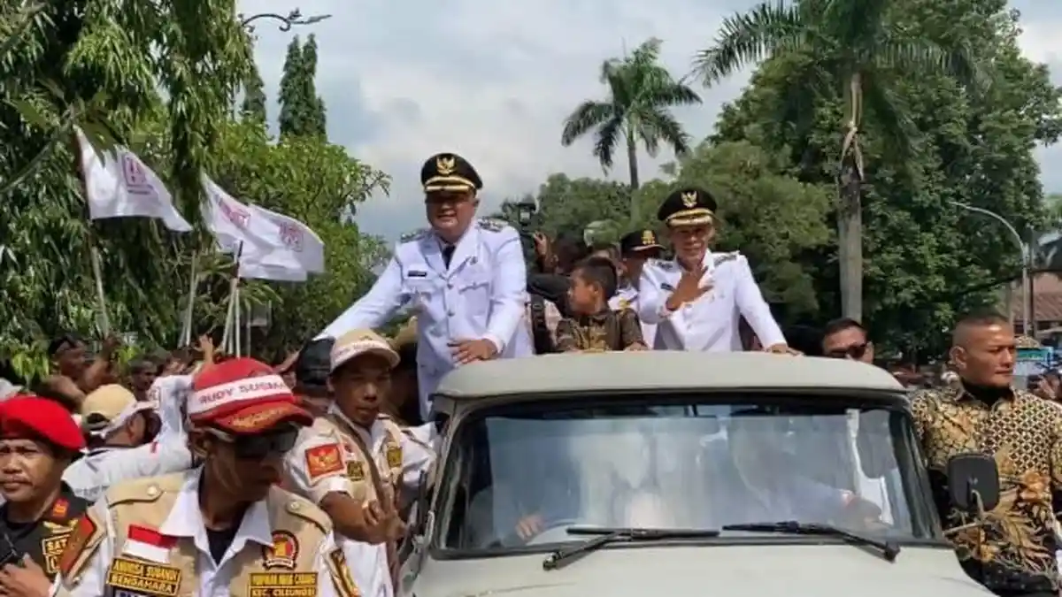 Kinerja 1 Tahun Rudy-Jaro Dapat Nilai Positif dari Warga Kabupaten Bogor, Tingkat Kepuasan 83 Persen